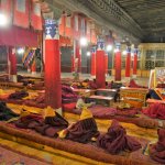 Gebetshalle der Mönche