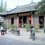 Gang durch den Wenshu-Tempel