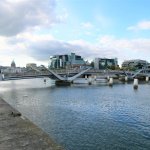 Die schwenkbare Sean O’Casey Bridge, Dublin