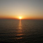 Sonnenuntergang auf dem Mittelmeer, 2009